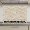 Bogen - Patroon - Beige keuken achterwand spatscherm klein 900 -3d_website