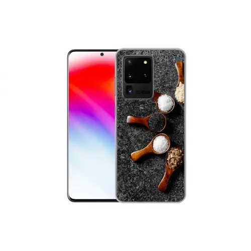 Lepel - Kruiden - Specerijen - Keuken - Industrieel Telefoonhoesje Samsung Galaxy S20 Ultra klein -dubbelS20Ultra