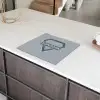 Vaderdag - Kado man - Opa - Superopa - Quote - Spreuken Inductie beschermer vinyl 3mm middel -sfeer8