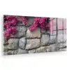 Bougainvillea - Stenen Muur - Roze plexiglas 5mm klein -zzzproduct_nieuw