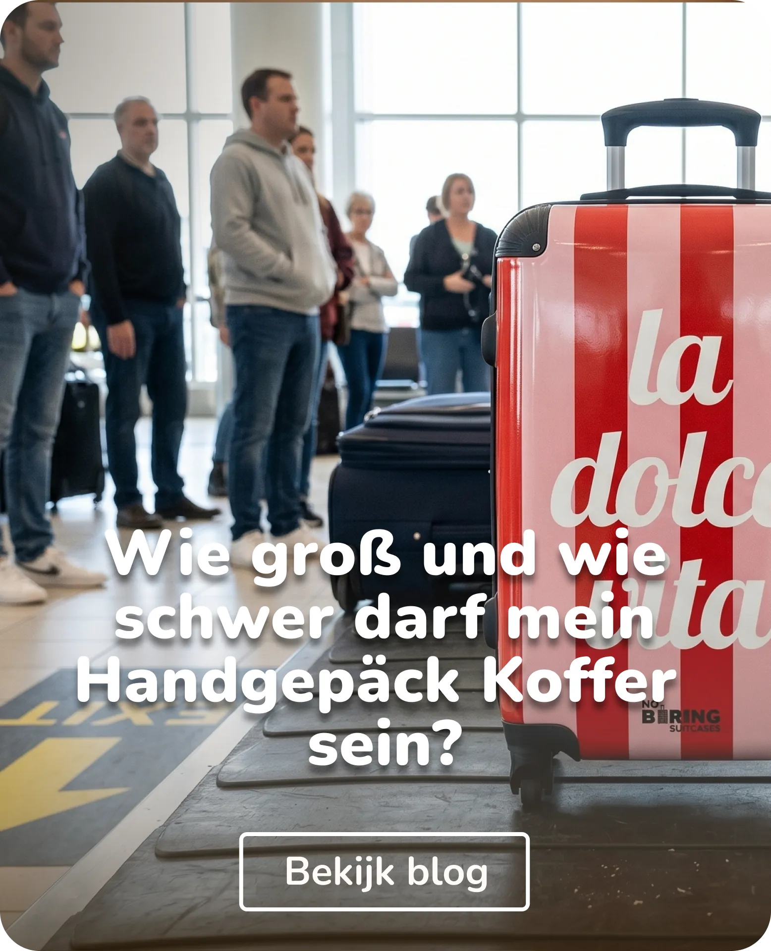 Handgepäckkoffer auf Band