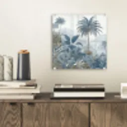 Jungle - Modern - Blauw - Groen plexiglas 5mm klein -sfeer1