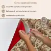 Warm - Bloemen - Groen - Rood keuken achterwand spatscherm klein 900 -spatscherm_NL