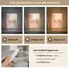 Vogels - Kleurrijk - Tak Light Box met kabel (Tafellamp) klein -USP_lichtkleurNL