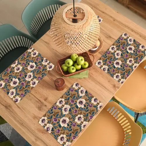 Floraal - Stilleven - Kleurrijk Placemat vinyl groot 368 -zzsfeer5_Kitchenyeah-website