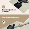 Zwart - Vrouw - Hoed Inductie beschemer met haakjes klein -ky-schoon-nl