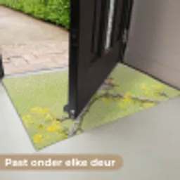 Vogel - Tak - Natuur - Kleurrijk Deurmat klein -USP_NL