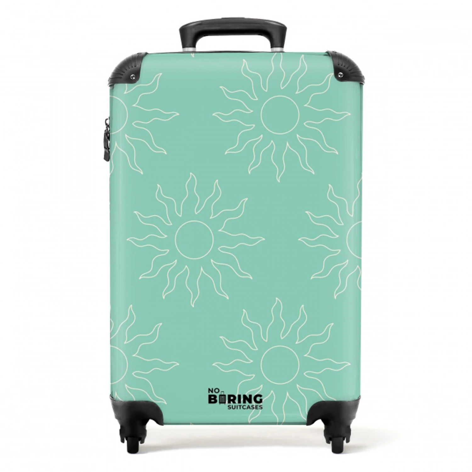 9 NBS - Handbagage koffer - Unisex middel -productfoto_recht