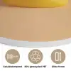 Badeend - Handdoek - Kleurrijk Akoestische PET Vilt - Rond klein -closeup_NL