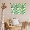 Bladeren - Monstera - Tropical - Jungle Wandkleed katoen klein -wsfeer5_kind