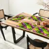 Bessen - Paars - Groen - Dauw Placemat vinyl groot 368 -zzsfeer4_Kitchenyeah-website