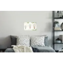 Aquarel - Luchtballonnen - Pastel Muursticker klein -slaapkamer