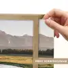 Berglandschap - Rivier - Bos Light Box met batterij (Wandlamp) middel -USP_websiteprintNL