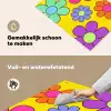 Bloemen - Illustratie - Kleurrijk Inductie beschemer met haakjes klein -ky-schoon-nl