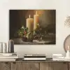 Kaarslicht - Kerst - Veelkleurig PET vilt klein -sfeer1