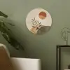 Takken - Vormen - Abstract Akoestische PET Vilt - Rond klein -sfeer2
