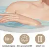 Badkamer - Eend - Blauw Akoestische PET Vilt - Rond klein -closeup_NL
