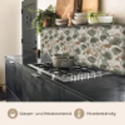 Elegant - Bladeren - Groen keuken achterwand 2 middel 871 -usp_DE