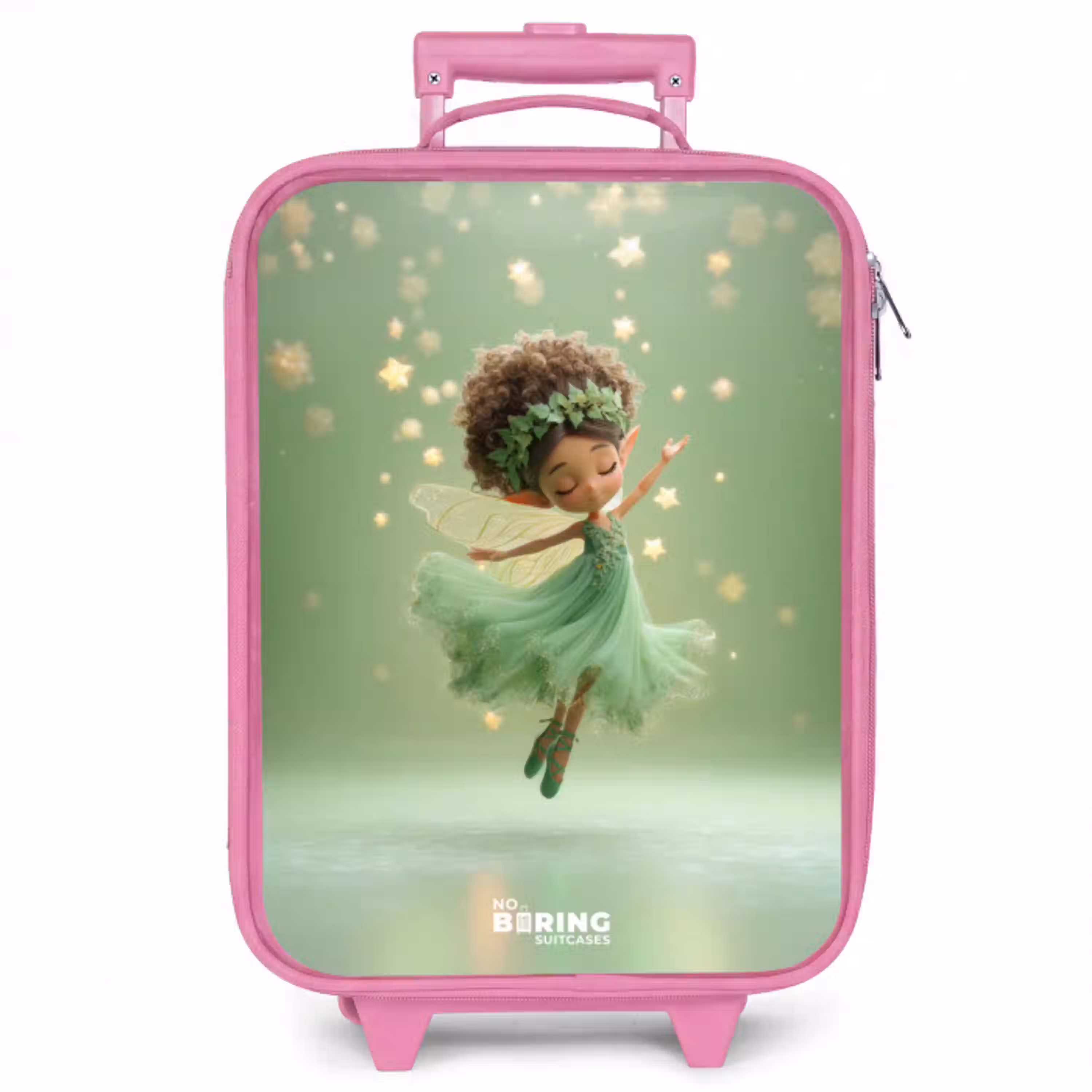 Dansende fee in groen licht Kinderkoffer - Roze klein -zzz_website3d