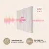Focus on the good - Strepen - Roze - Smiley PET vilt klein -USP_NL
