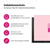 Bisou - Roze - Minimalistisch Inductie beschermer vinyl 3mm klein -zzzzzzz-lf-ups