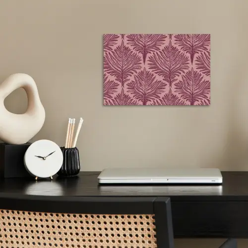 Varen - Patroon - Paars poster papier klein 62 -sfeer1