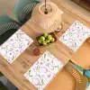 Patroon - Eieren - Roze - Pasen Placemat vinyl groot -zzsfeer5_Kitchenyeah-website