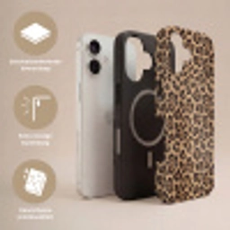 Luipaard - Vacht - Klassiek - Bruin Toughcase MagSafe Apple iPhone 17 klein -USP_Lagen_NL
