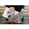 Vaas - Bloemen - Boeket laptophoes neopreen klein -tas