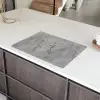 Beton - Muur - Industrieel - Patronen Inductie beschermer vinyl 3mm klein 276 -sfeer8