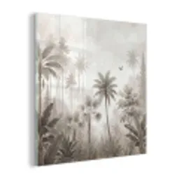 Jungle - Palmbomen - Natuur plexiglas 5mm klein -z3d