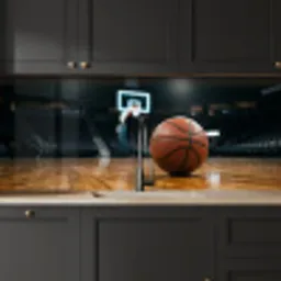 Basketbal - Arena - Sport keuken achterwand 2 middel -sfeer1