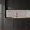 Licht - Grijs - Textuur keuken achterwand 2 middel 871 -sfeer1