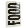 Japandi - Eten - Vintage - Decoratie plexiglas 5mm klein -zzzproduct_nieuw
