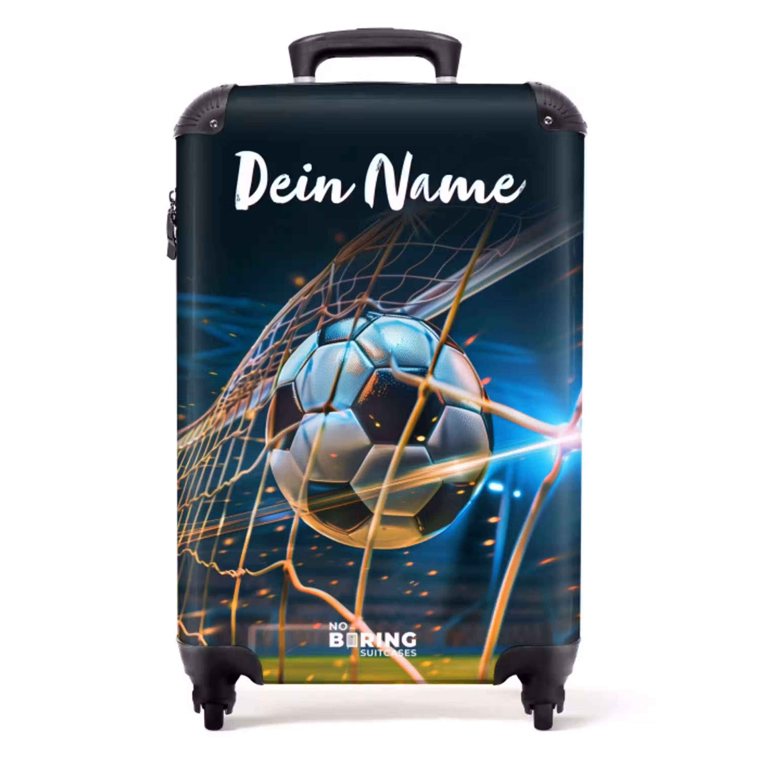 Geweldige goal NBS - Handbagage koffer - Kinderen Unisex middel -productfoto_recht