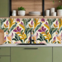 Modern - Abstract - Kleurrijk keuken achterwand 2 middel 871 -sfeer3