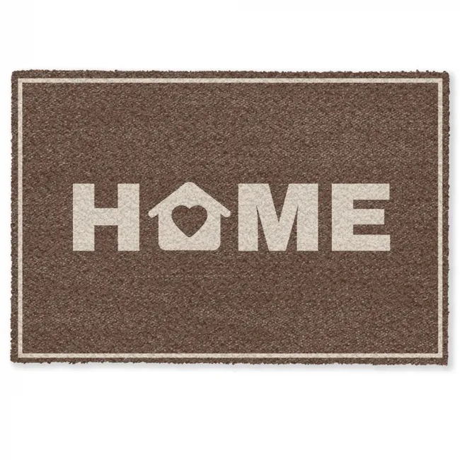 Deurmat - Home - Tekst - Bruin