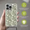 Botanisch - Bloemen - Groen Hoesje iPhone 16 Pro Max met koord klein 804 -sfeer2_NL