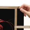 Garnaal - Rood - Dieren Light Box met batterij (Wandlamp) middel -USP_websiteprintNL