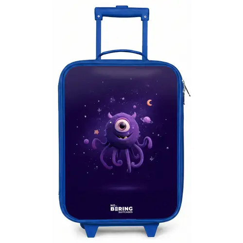 Kosmisch tentakelmonster Kinderkoffer - Blauw klein -zz3dotto