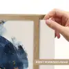 Yin Yang - Abstract - Zwart - Wit - Goud Light Box met batterij (Wandlamp) middel -USP_websiteprintNL
