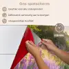 Tuinhuisje - Blauw - Bloemen keuken achterwand spatscherm klein -spatscherm_NL