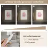 Bisous - Lip - Wit - Rood Light Box met kabel (Tafellamp) klein -USP_dimbaarNL