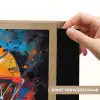 Graffiti - Basketbal - Sport - Zwart - Street art Light Box met batterij (Wandlamp) middel -USP_websiteprintNL
