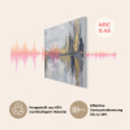 Abstract - Structuur - Goud - Grijs - Modern PET vilt klein -USP_DE