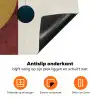 Geometrisch - Strakke vormen - Kleurrijk Inductie beschermer vinyl 3mm klein -zzzzzzz-td-onderkant