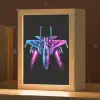 Straaljager - Blauw - Kleuren - Jongens - Zwart Light Box met kabel klein -zzz_3d_website