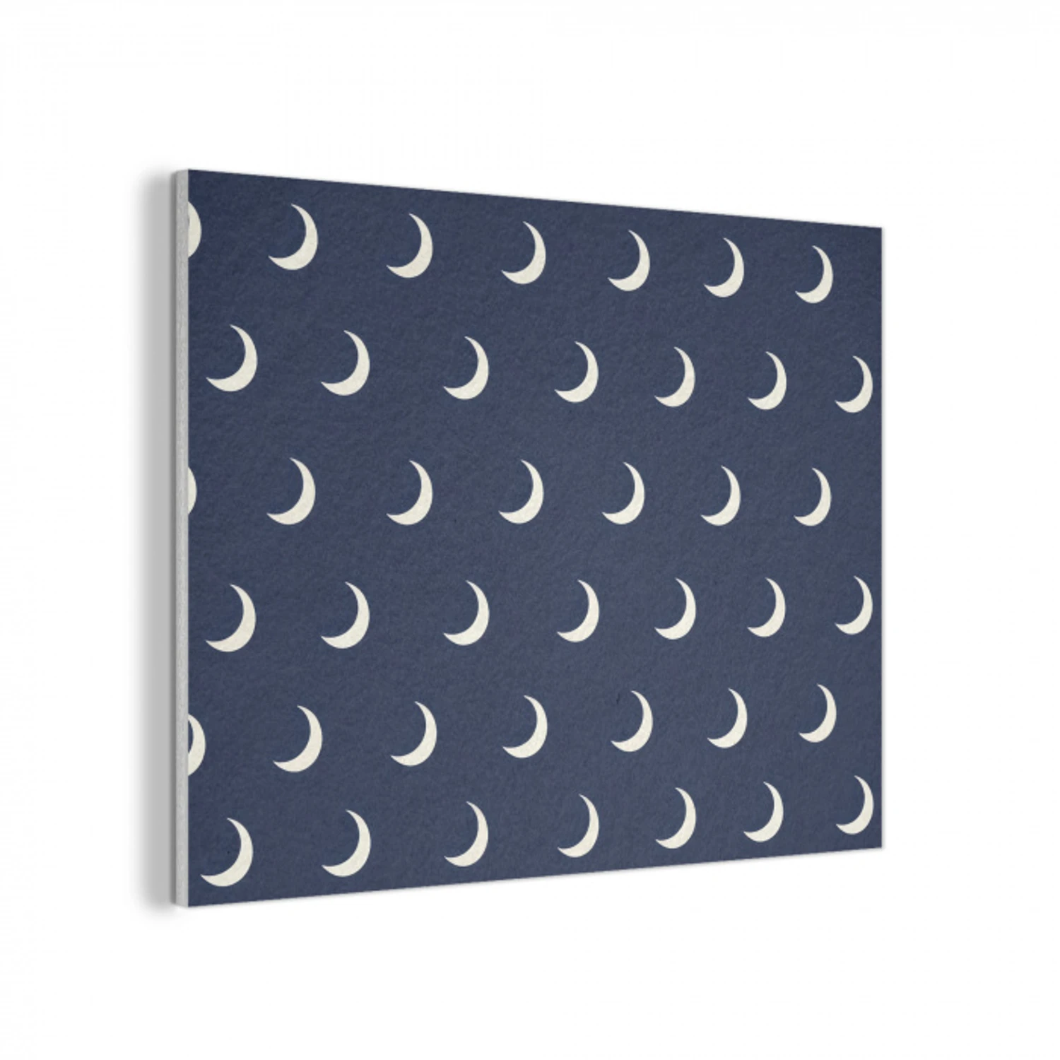 Patroon - Manen - Blauw PET vilt klein 837 -3d