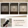 Dromerig - Beige - Paardenbloemzaadjes Light Box met batterij (Wandlamp) middel -USP_dimbaarNL