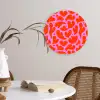 Valentijn - Harten - Roze - Rood Wandcirkel plexiglas klein 852 -sfeer4